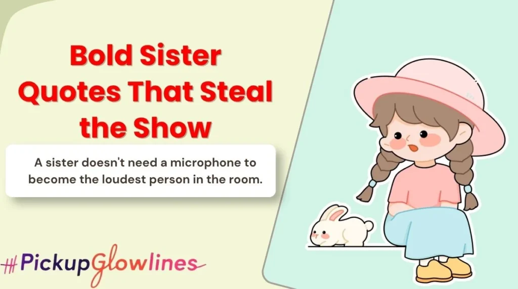 Bold Sister Quotes That Steal the Show
