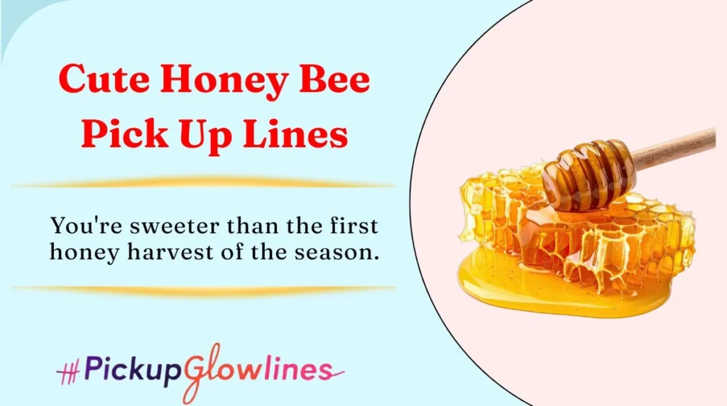 Cute Honey Bee Pick Up Lines